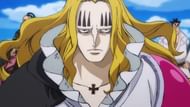 Basil Hawkins as seen in the anime's Wano arc. (Image via Toei Animation)